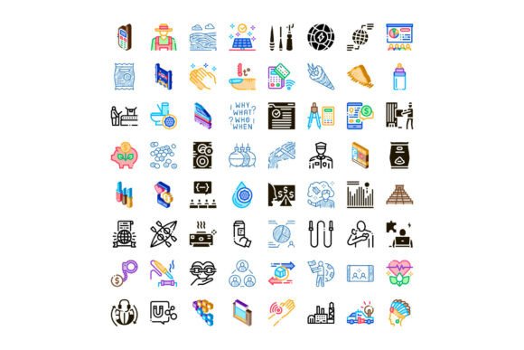 Business, Technology, and Industry Icons: A Practical Resource for Visual Communication