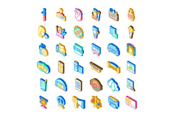 Isometric Lifestyle Technology E Commerc