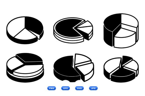Pie Chart Icon Clipart SVG